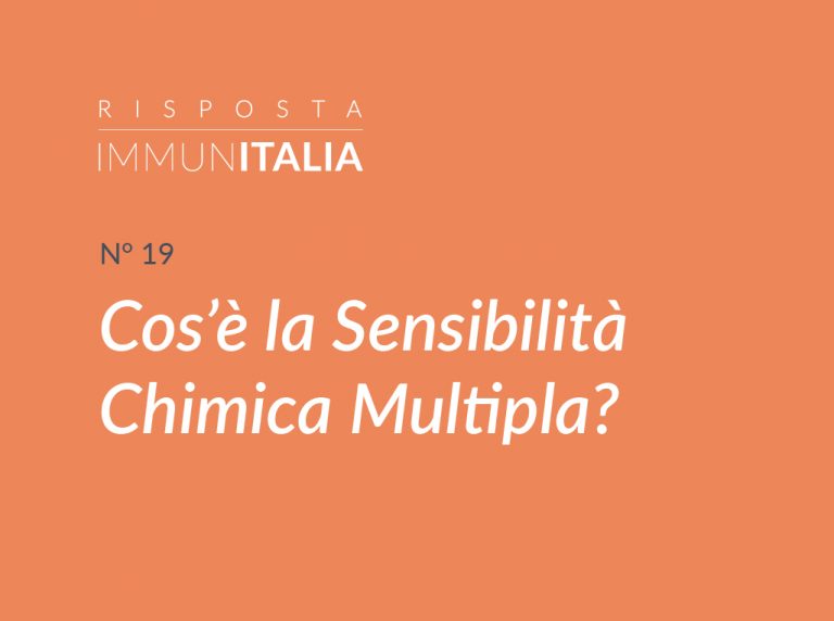 Cos'è la Sensibilità Chimica Multipla? Mauro Minelli