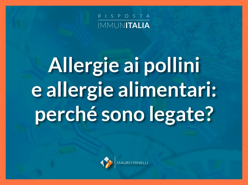 Allergie ai pollini e allergie alimentari