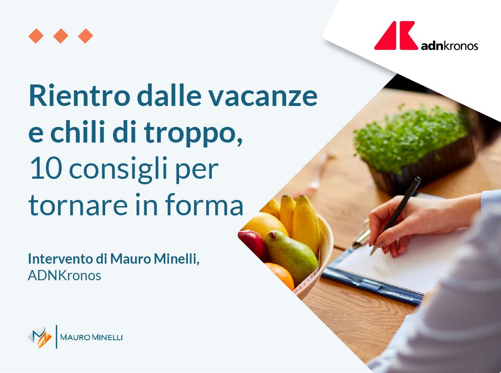 Rientro dalle vacanze e chili di troppo: 10 consigli per rimettersi in linea