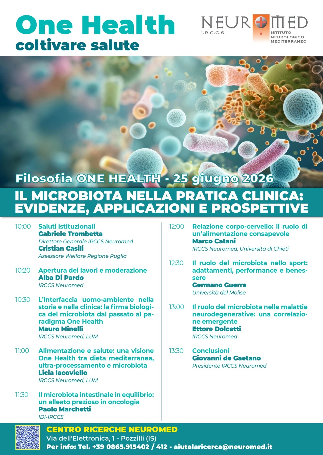 locandina-laboratori-programma-microbiota Il microbiota nella pratica clinica: l’approccio One Health al centro del dibattito scientifico a Pozzilli