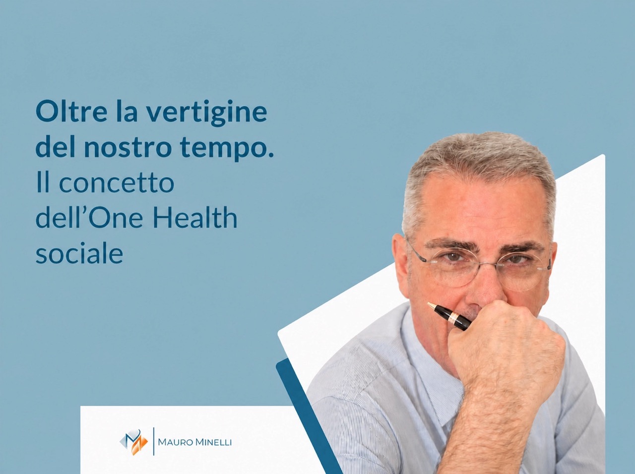 Oltre la vertigine del nostro tempo. Il concetto dell’One Health sociale