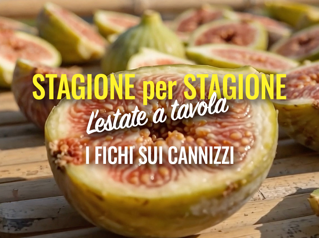 I fichi sui cannizzi | Stagione per Stagione - l’estate in tavola