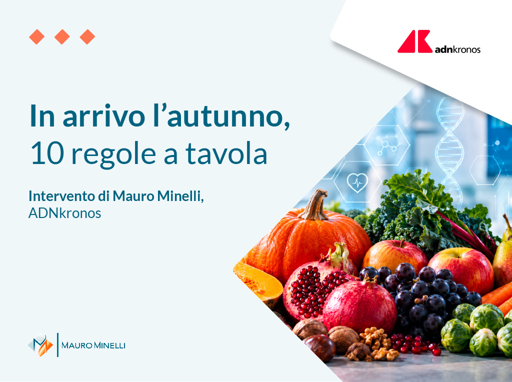 In arrivo l’autunno: 10 regole a tavola